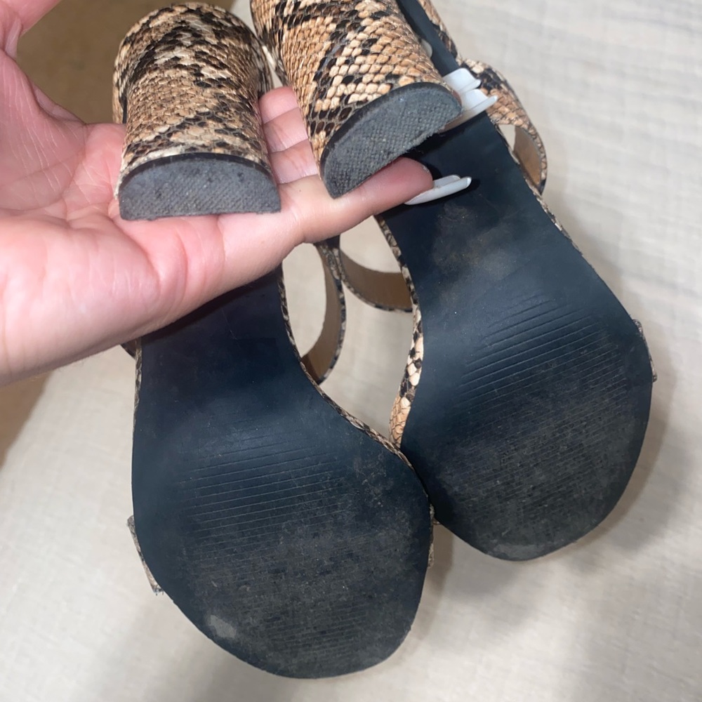 snake print mules - Picture 4 of 4